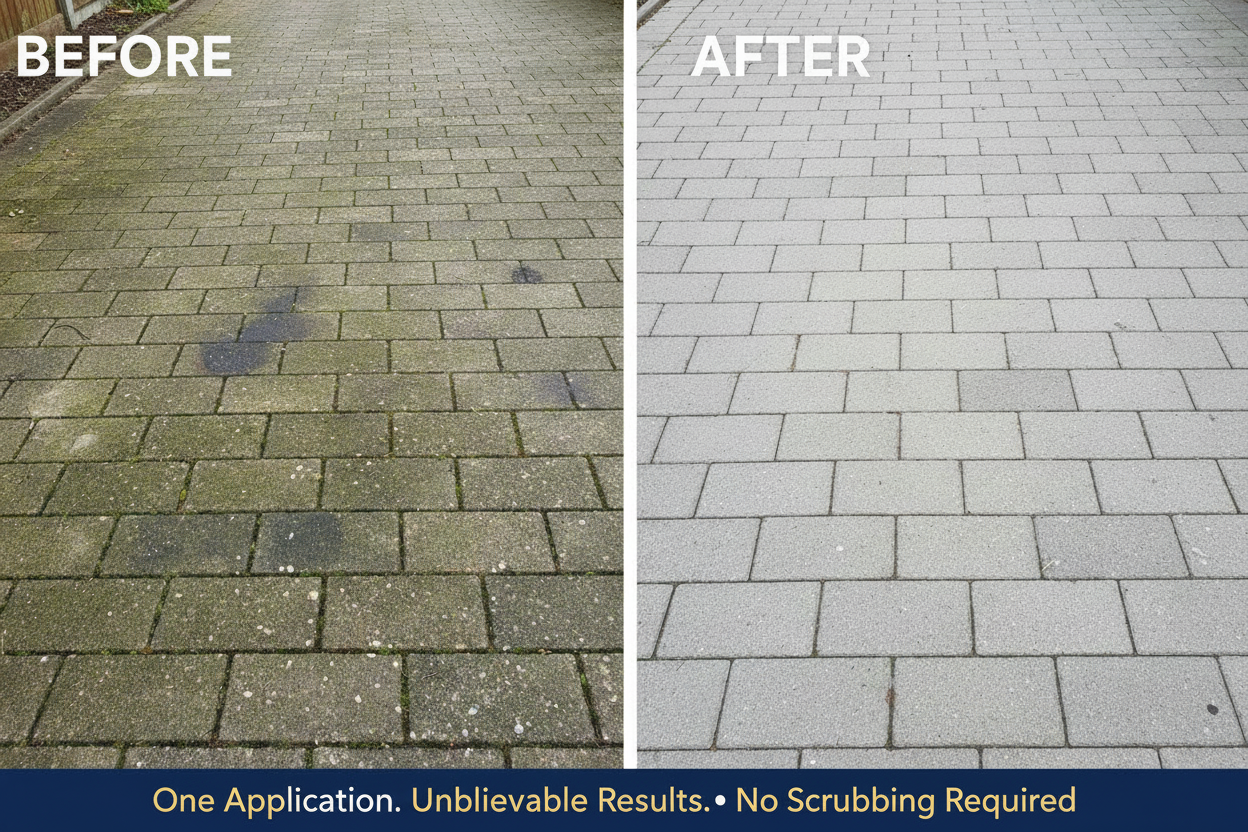 Monty Miracle Driveway Before and After Updated